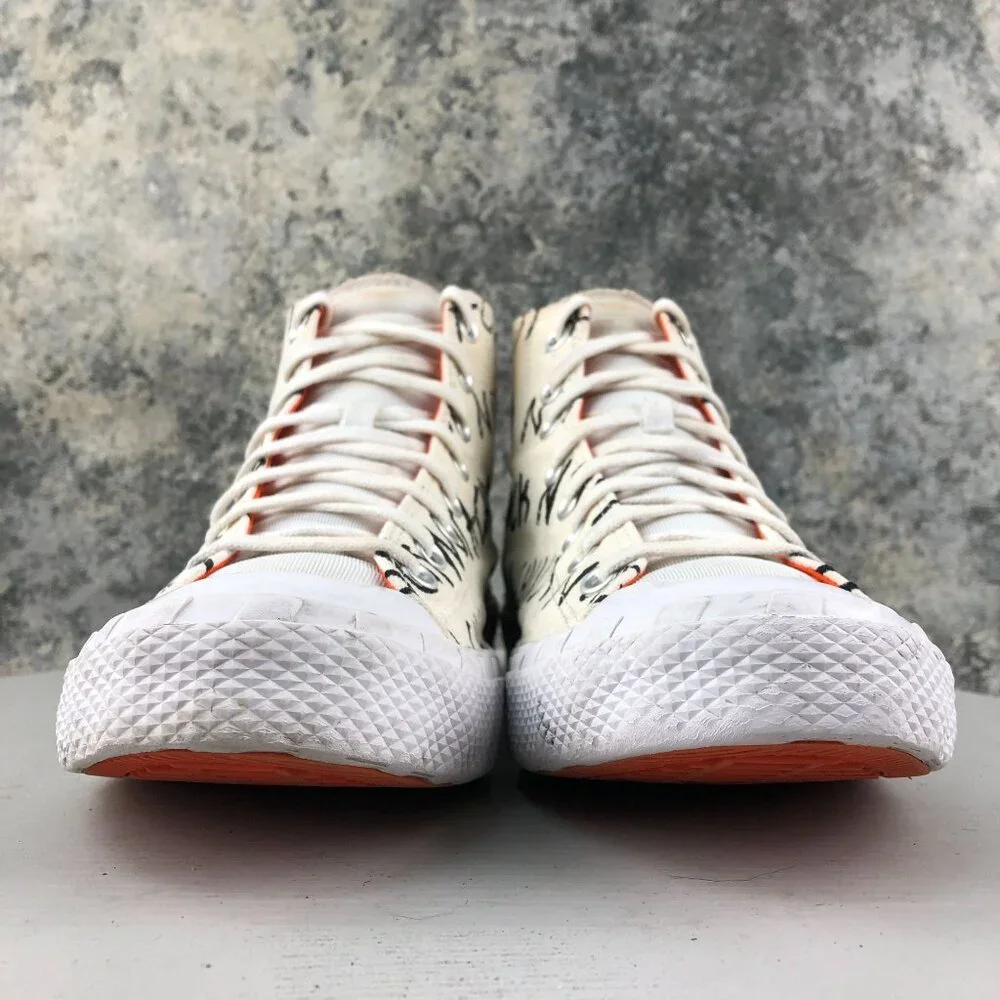 Converse Men's Size 10.5 70 Hi UNT1TL3D Not A Chuck White Sneakers Shoes - Picture 2 of 14